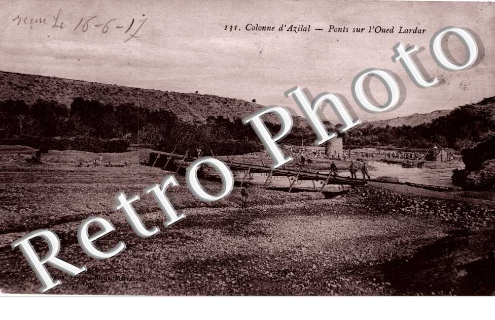 Pont sur l&#039;Oued Lardar - Colonne d&#039;Azilal