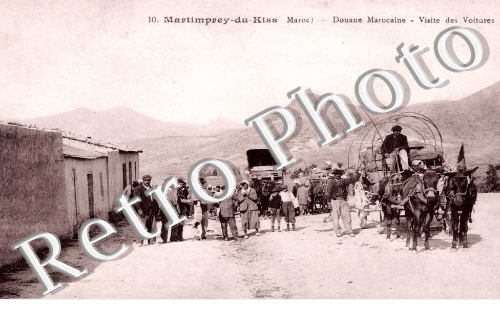 Martimprey-du-KIss, Douane Marocaine, Visite des Voitures