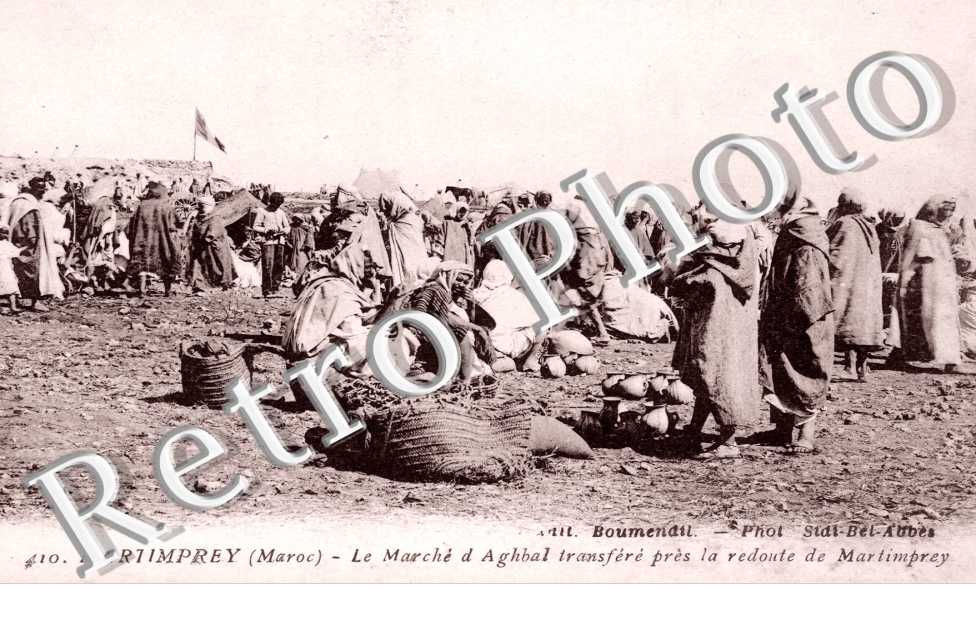 le Marche d'Aghbal transfere pres la Redoute de Martimprey