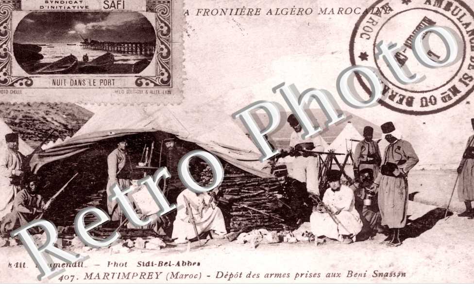 Depot des Armes prises aux Beni Snasson
