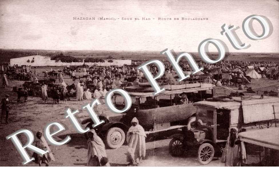 Souk el Had - route de Boulouane