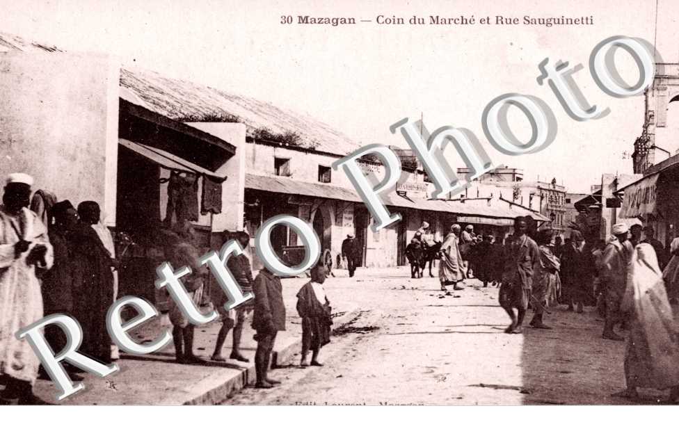 Coin du Marche et Rue Sauguinetti