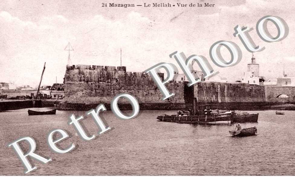 Le Mellah, vue de la Mer