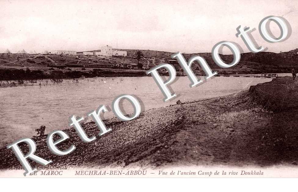 Vue de l'ancien camp de la rive Doukkala