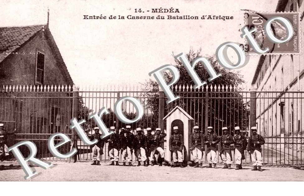 Entree de la caserne du Bataillon d'Afrique