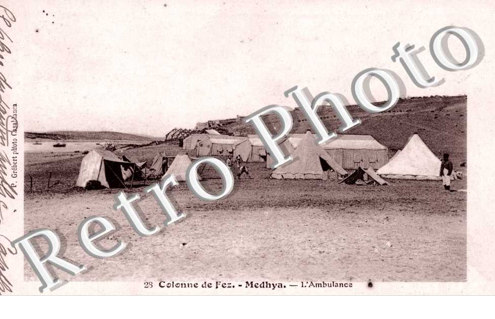 Ambulance  - colonne de Fez 1911
