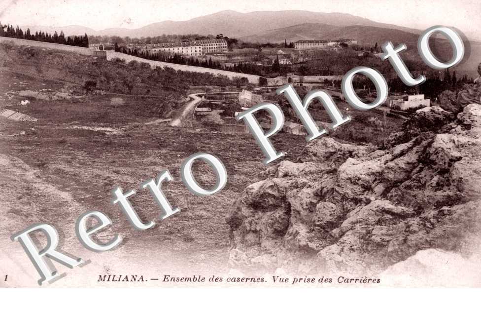 Ensemble des Casernes, Vue prise des Carrieres