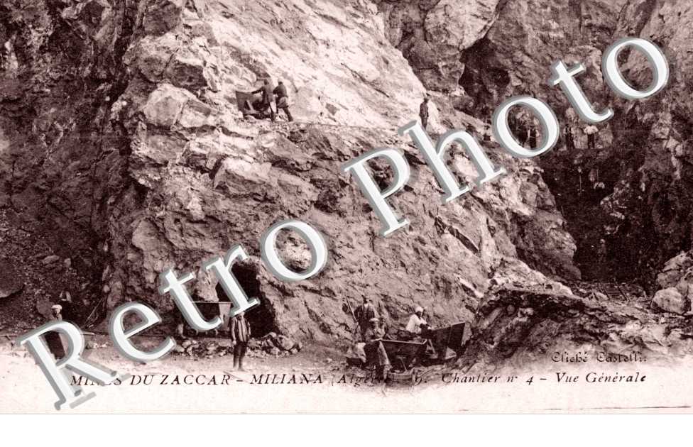 Mines du Zaccar-Miliana, Chantier Numero 4, Vue Generale
