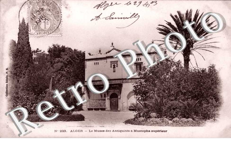 le musee des Antiquites et Mustapha superieur
