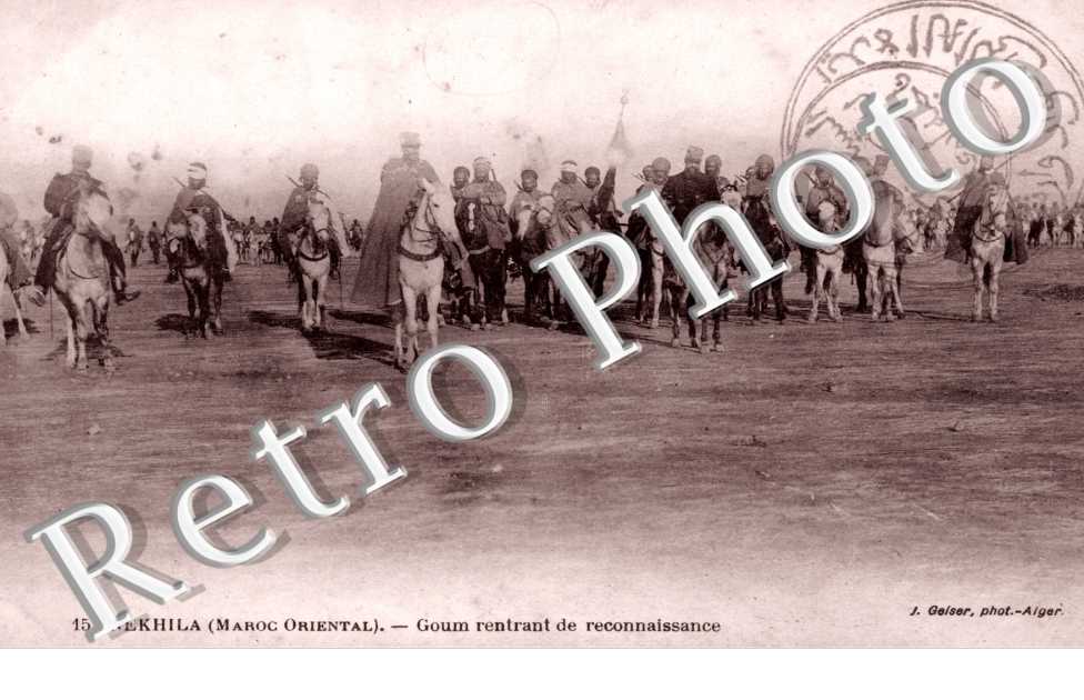 Goum rentrant de reconnaissance