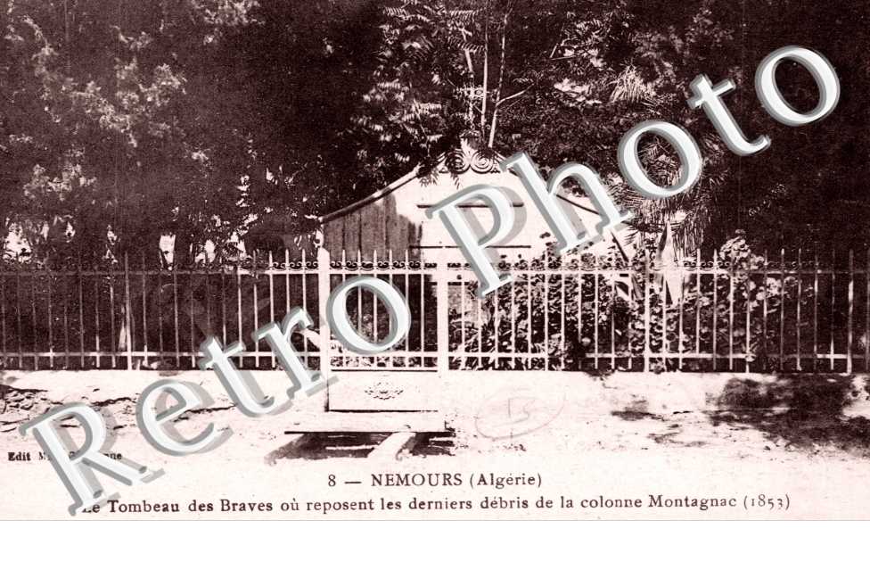 Tombeau des braves ou reposent les derniers debris de la colonne Montagnac
