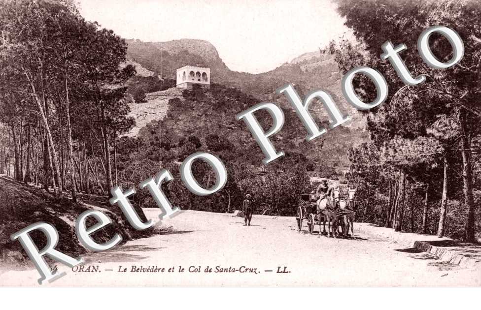 le Belvedere et le Col de Santa Cruz