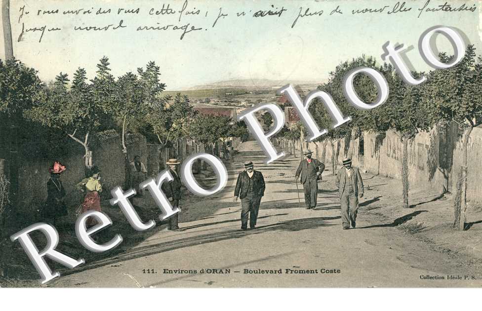 Environs d'Oran, Boulevard Froment Coste