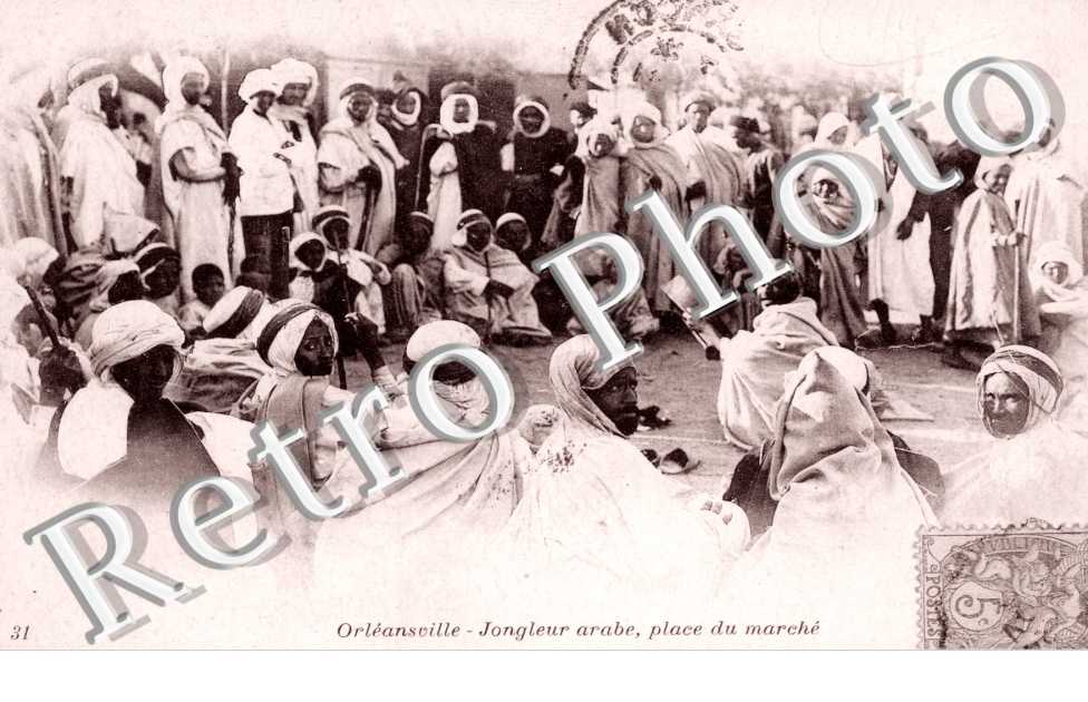 Jongleurs arabe, Place du Marche