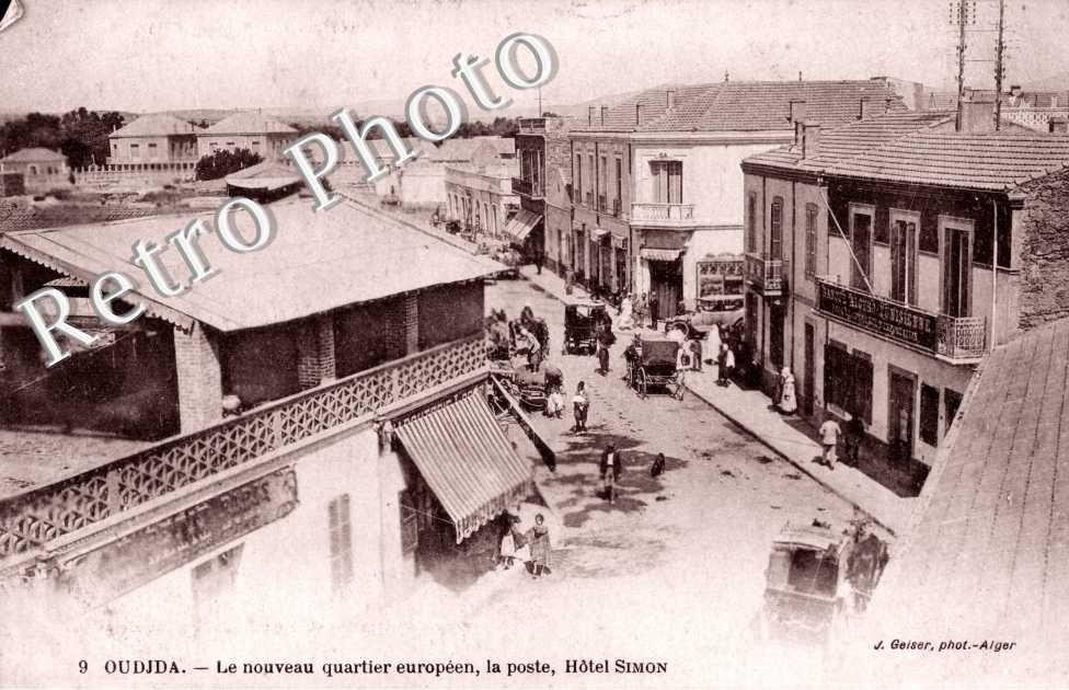 Nouveau quartier europeen, la Poste, Hotel Simon