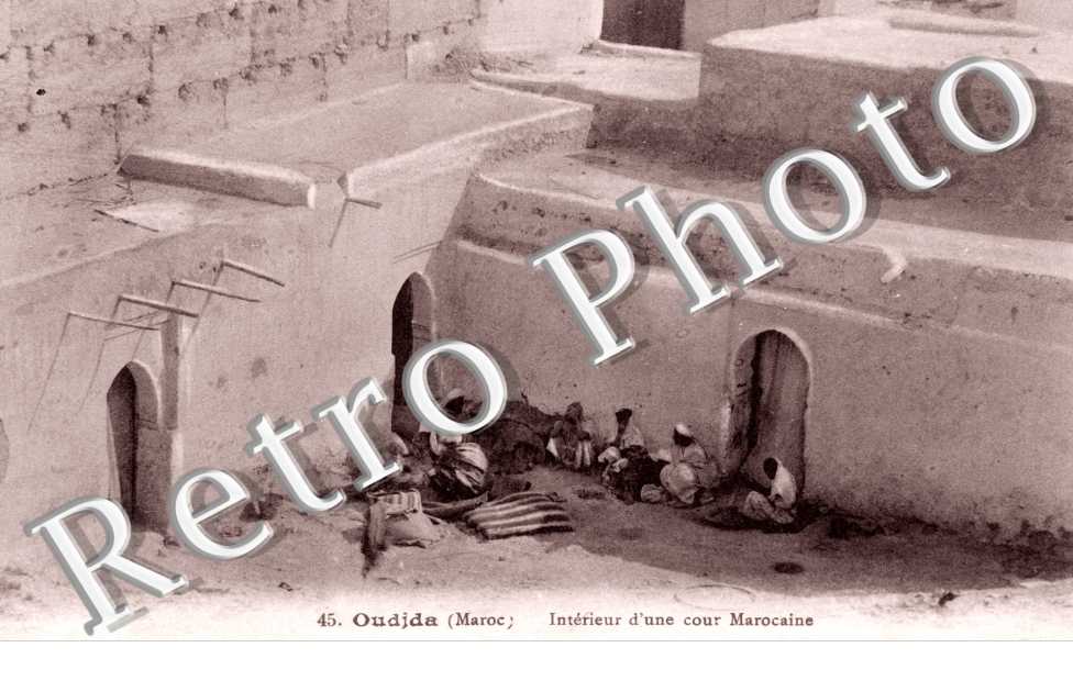Interieur d&#039;une cour Marocaine