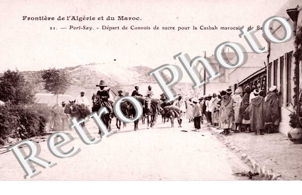 depart des convois de sucre pour la casbah