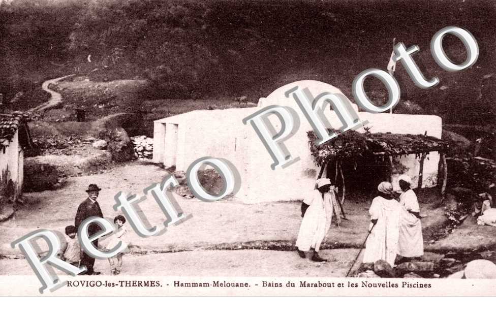 Hammam-Melouane, Bains du Marabout et les Nouvelles Piscines