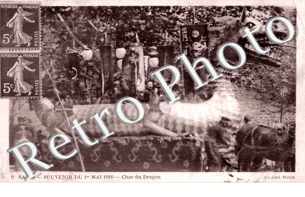 Souvenir du 1er Mai 1910, Char du Dragon