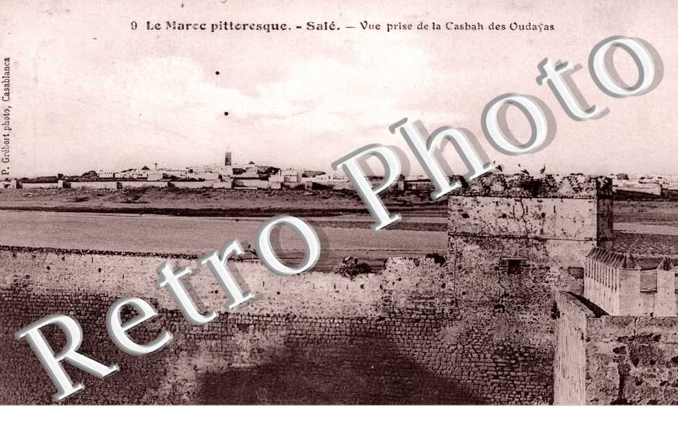 Vue prise de la Casbah des Oudayas