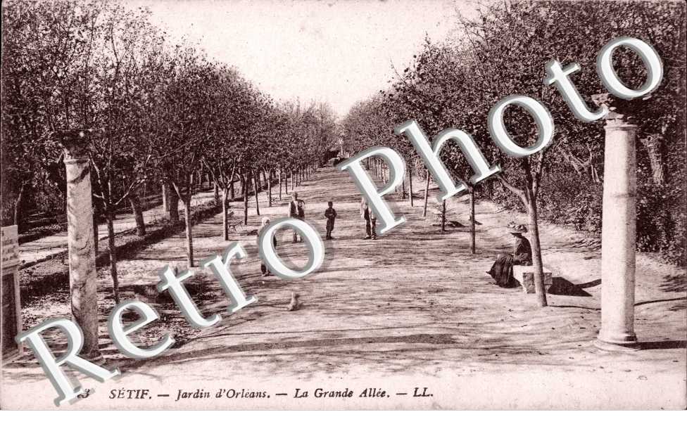 Jardin d&#039;Orlean, la grande allee