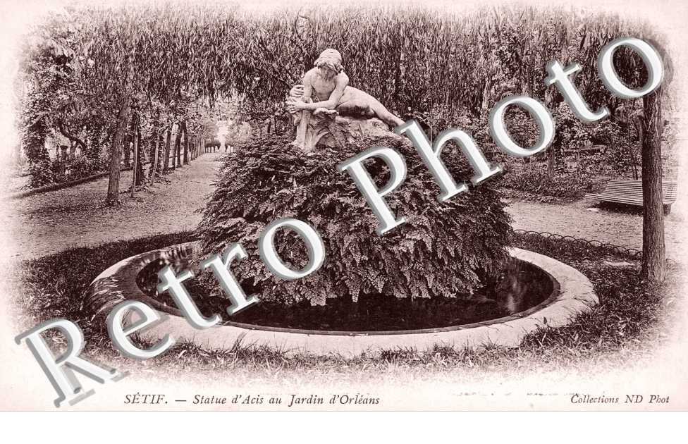 Statue d&#039;Acis au Jardin d&#039;Orleans