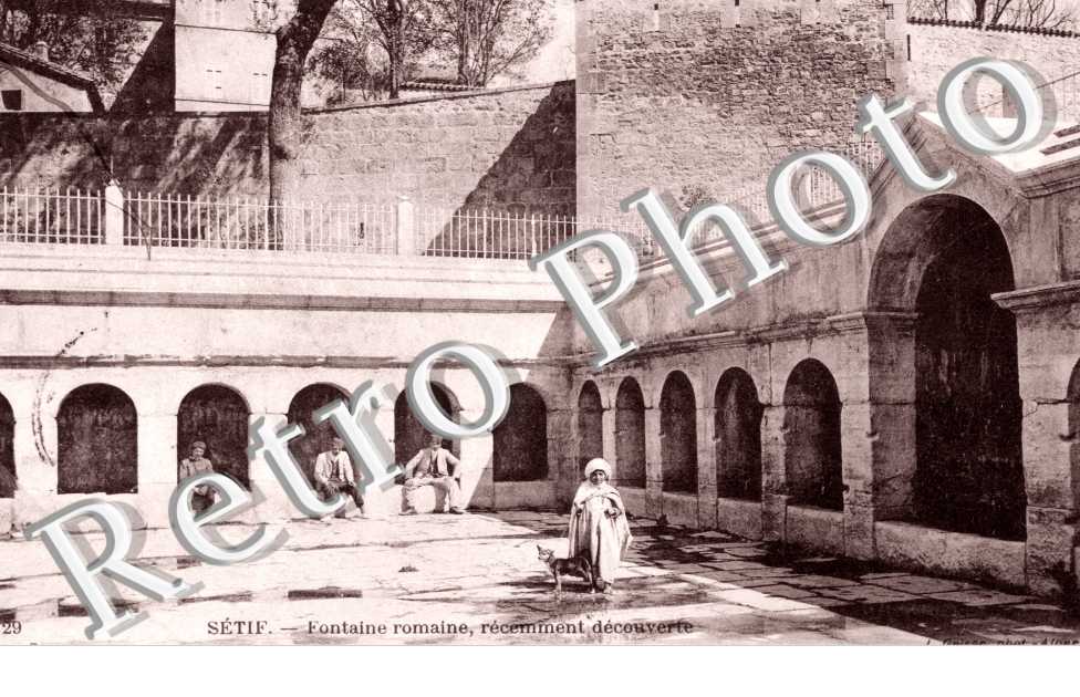 Fontaine romaine, recemment decouverte