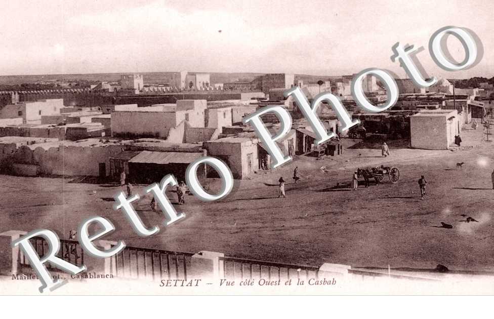 Vue cote Ouest et la casbah