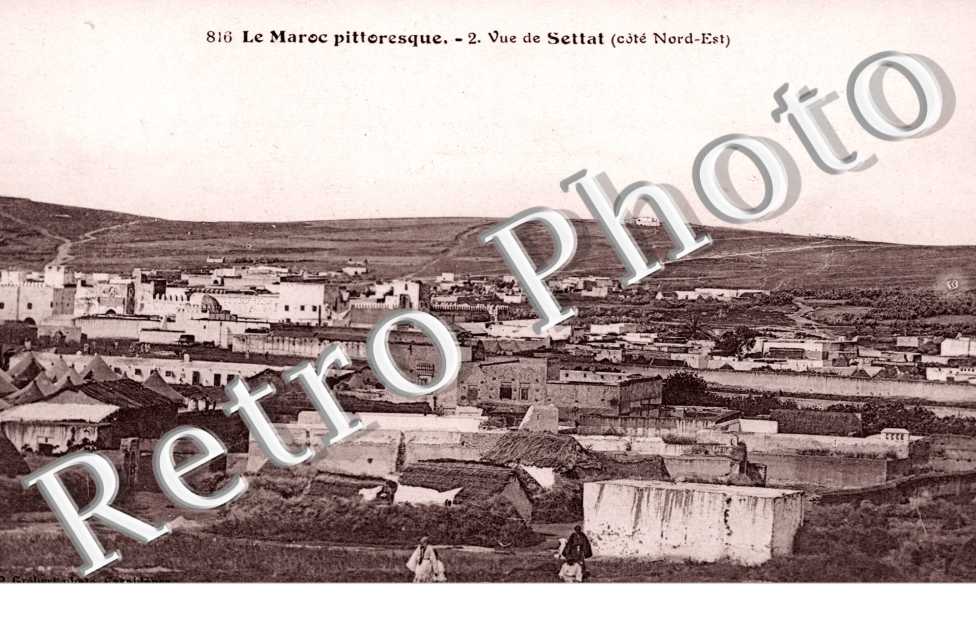 Vue de Settat (Cote Nord-Est)
