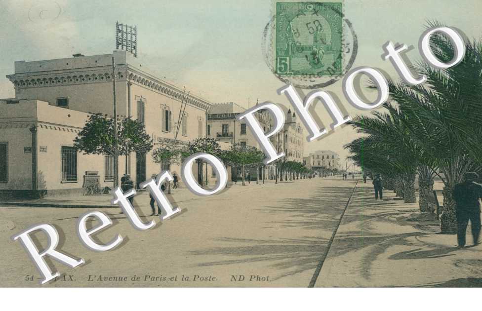 l&#039;Avenue de Paris et la Poste