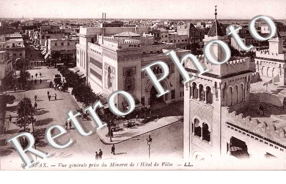 Vue Générale prise du Minaret de l&#039;Hôtel de Ville