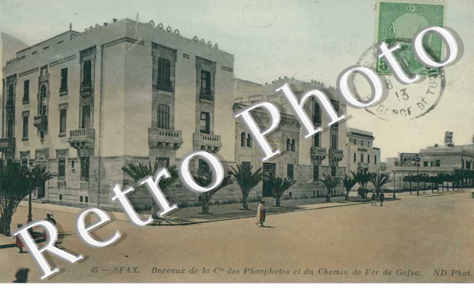 Bureau de la Compagnie des Phosphates et du Chemin de Fer de Gafsa
