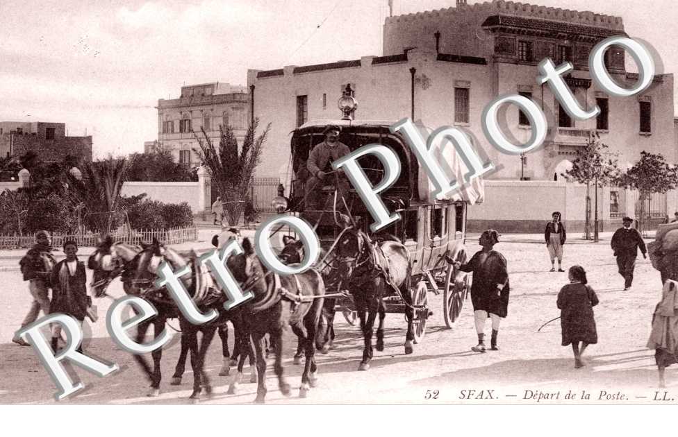 Depart de la Poste
