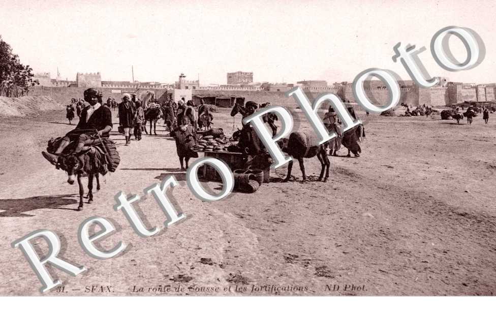 la Route de Sousse et les Fortifications