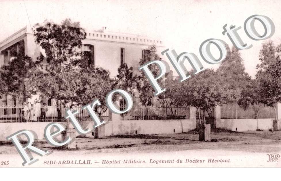 Hopital militaire - logement du docteur Residant