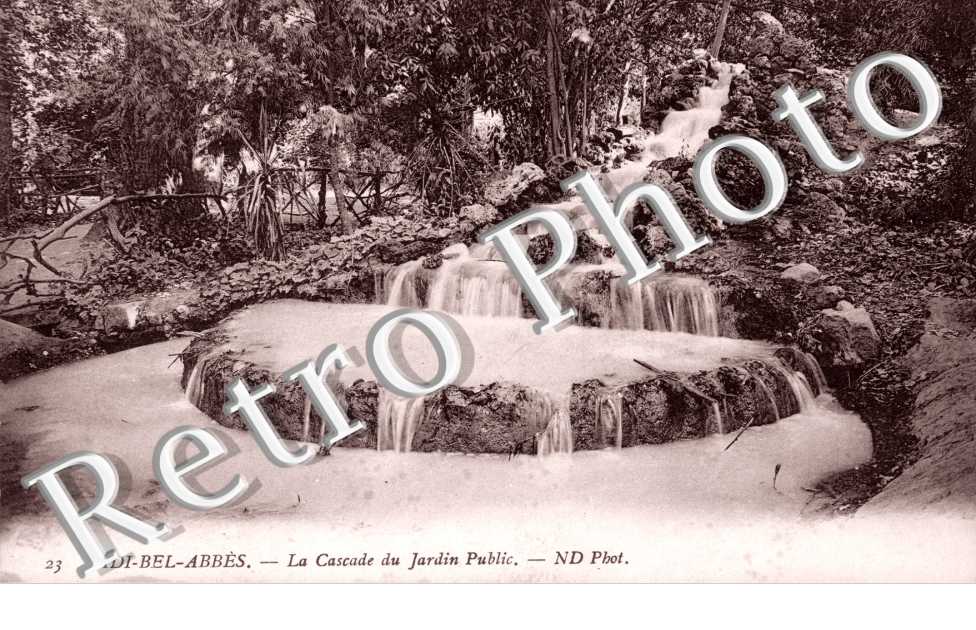 la Cascade du Jardin Public