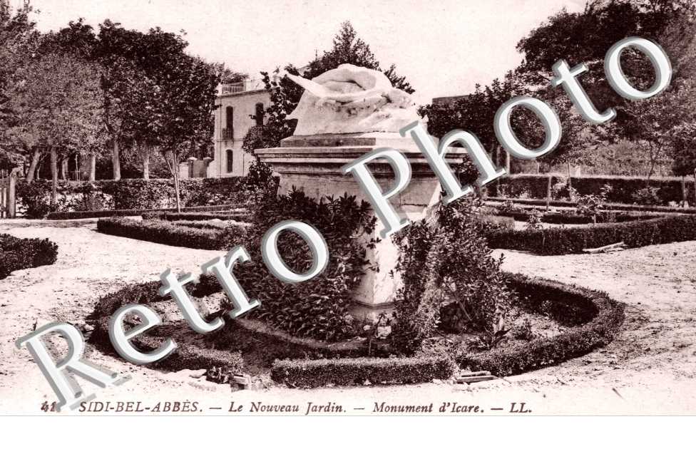 Le nouveau Jardin, Monument d'Icare