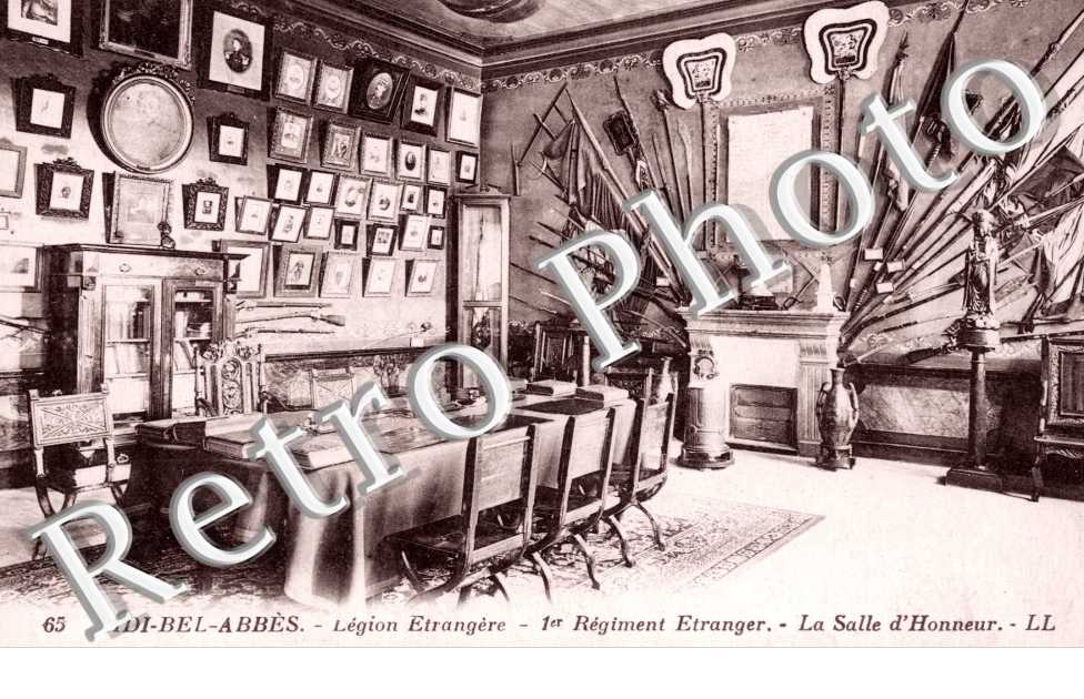 Legion etrangere, 1er regiment etranger, la salle d'Honneur