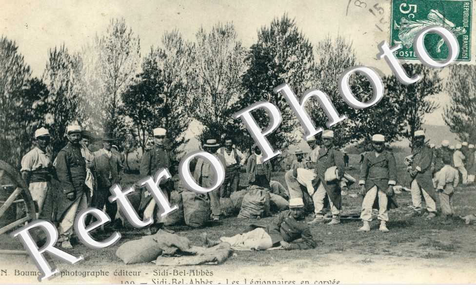 Legionnaires en corvee