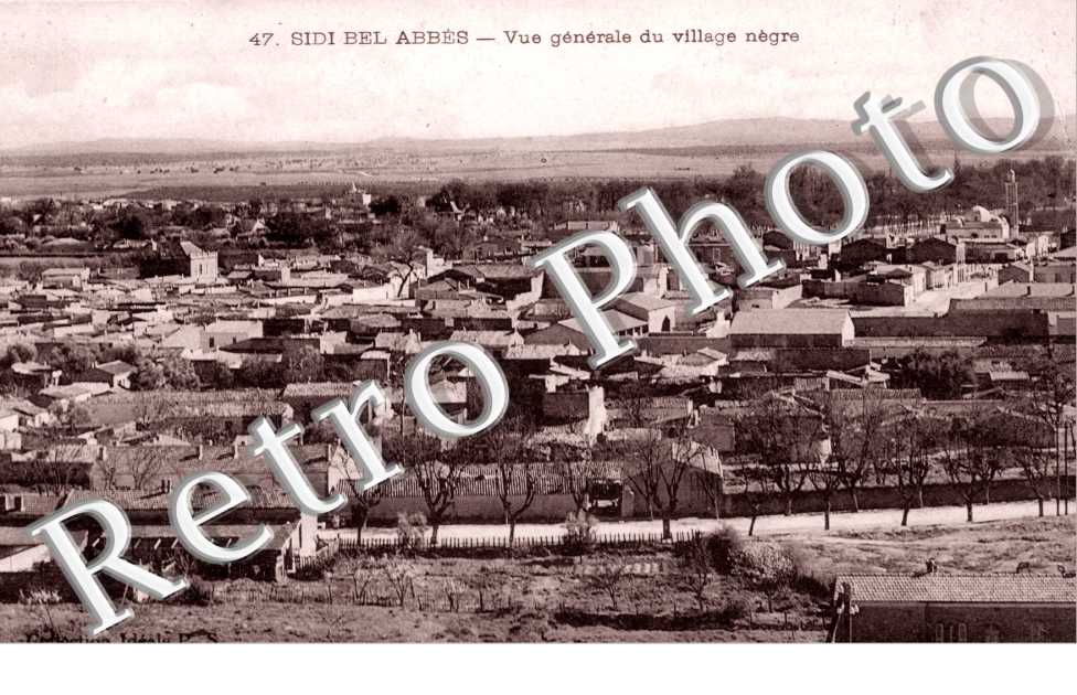 Vue Generale du Village negre