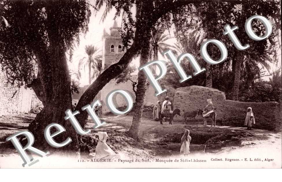Paysage du Sud, Mosquee de Sidi-Lhassen