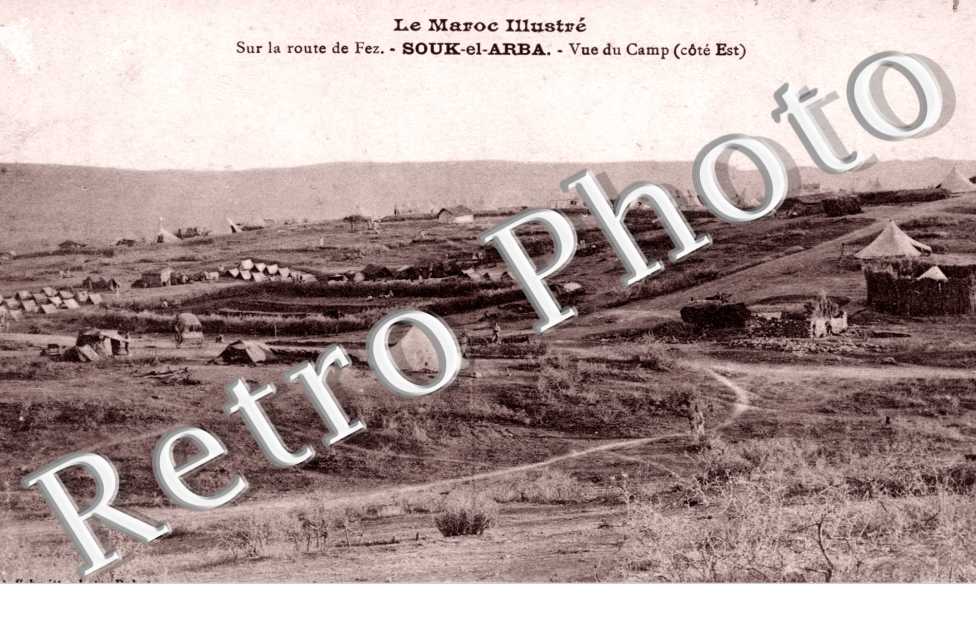 Sur la Route de Fez, Vue du Camp (Est)