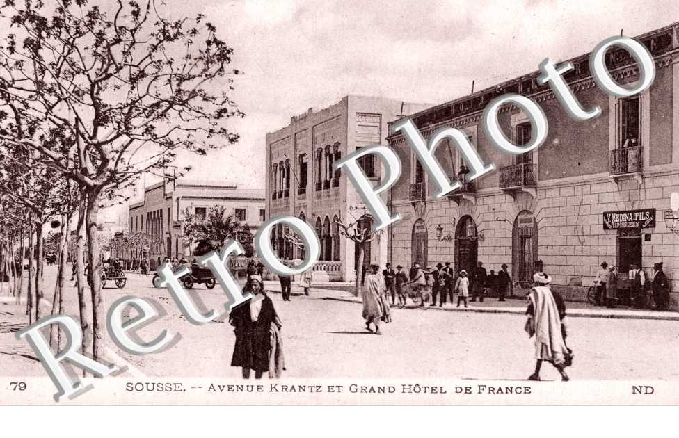 Avenue Krantz et Grand Hotel de France