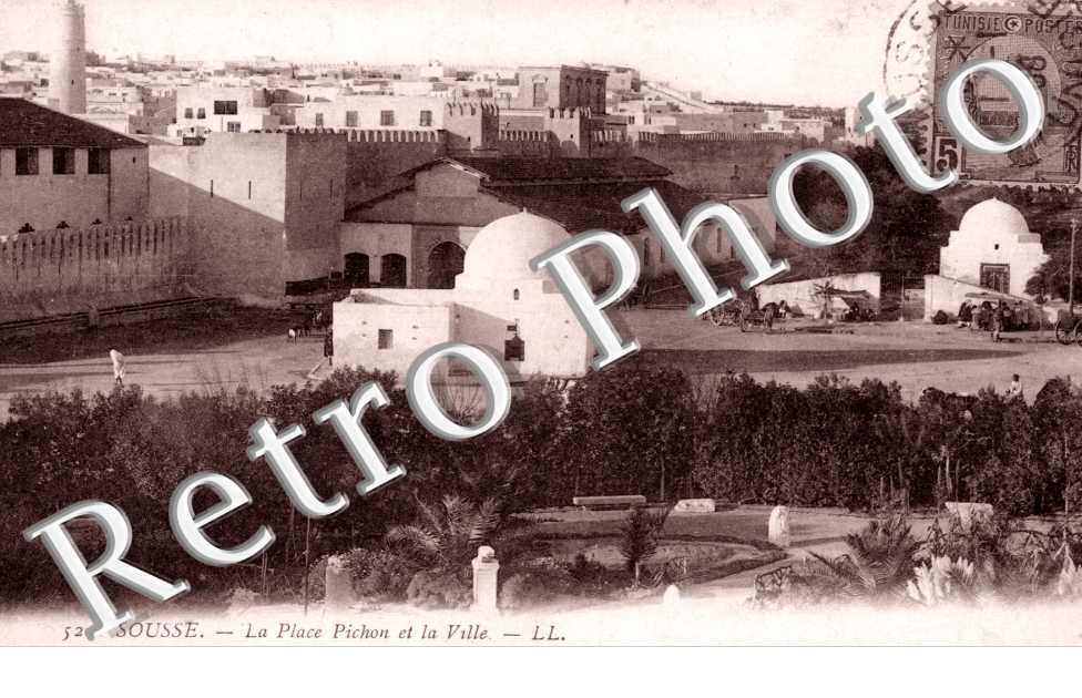 la Place Pichon et la Ville