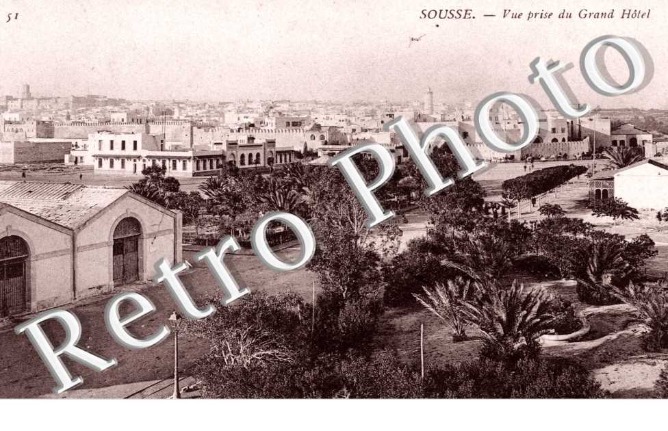 Vue prise du Grand Hotel