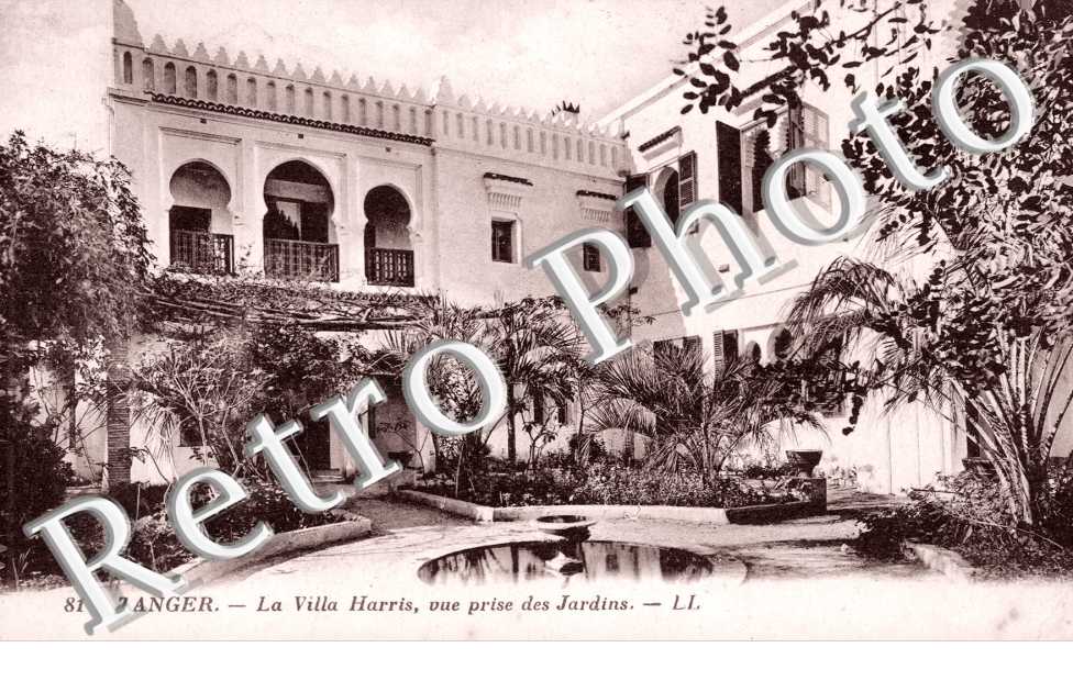 La Villa Harris - Vue prise du jardin