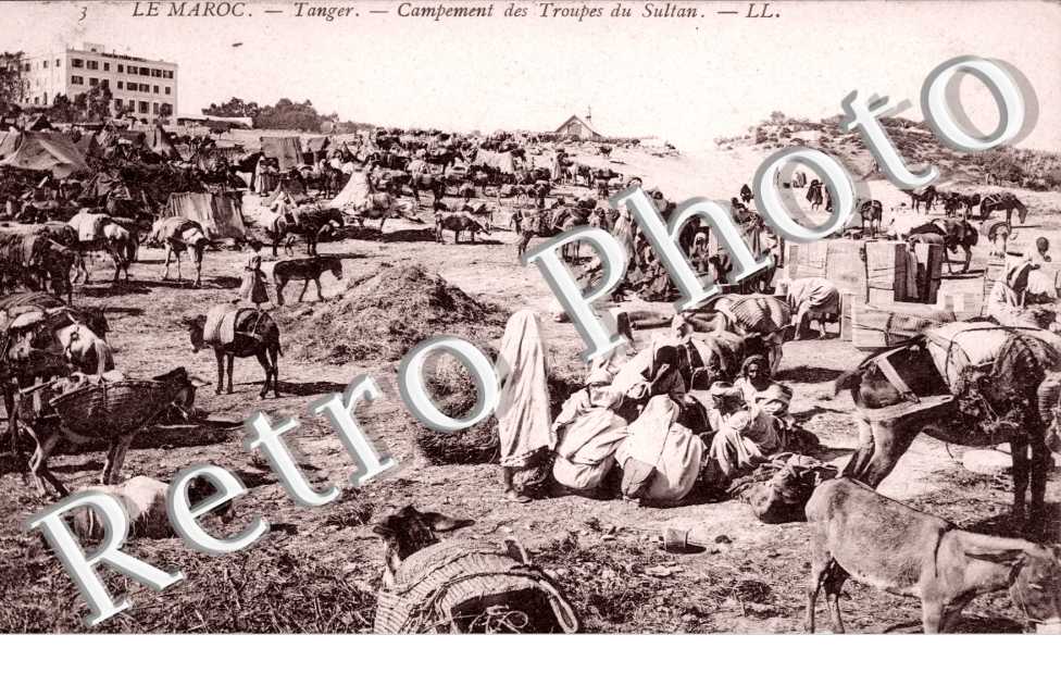 Campement des Troupes du Sultan