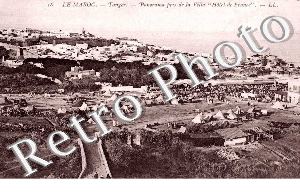 Panorama pris de la Villa "Hotel de France"