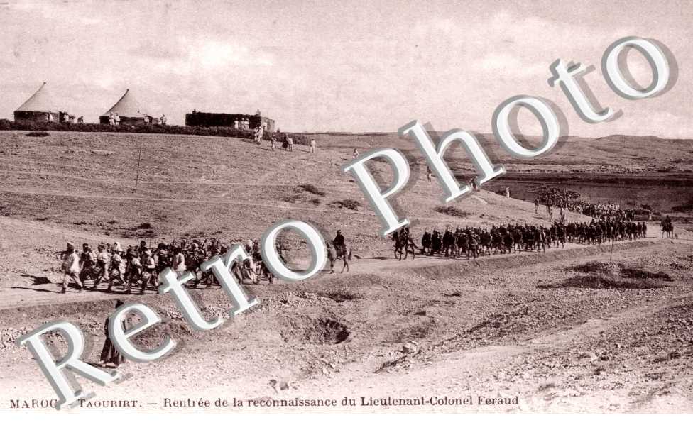 Rentrée de la reconnaissance du Lt-Cl Feraud