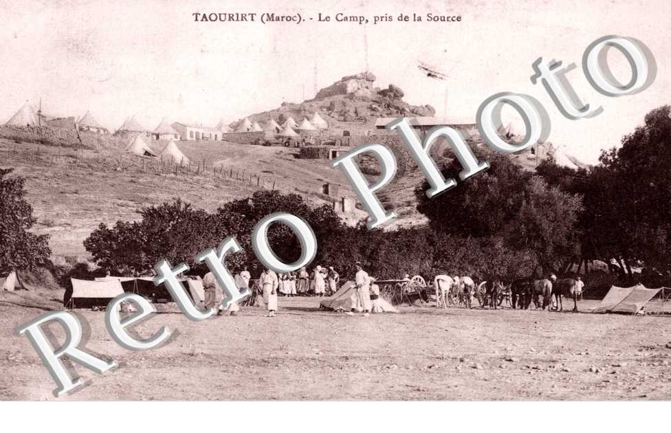 le Camp, pris de la Source